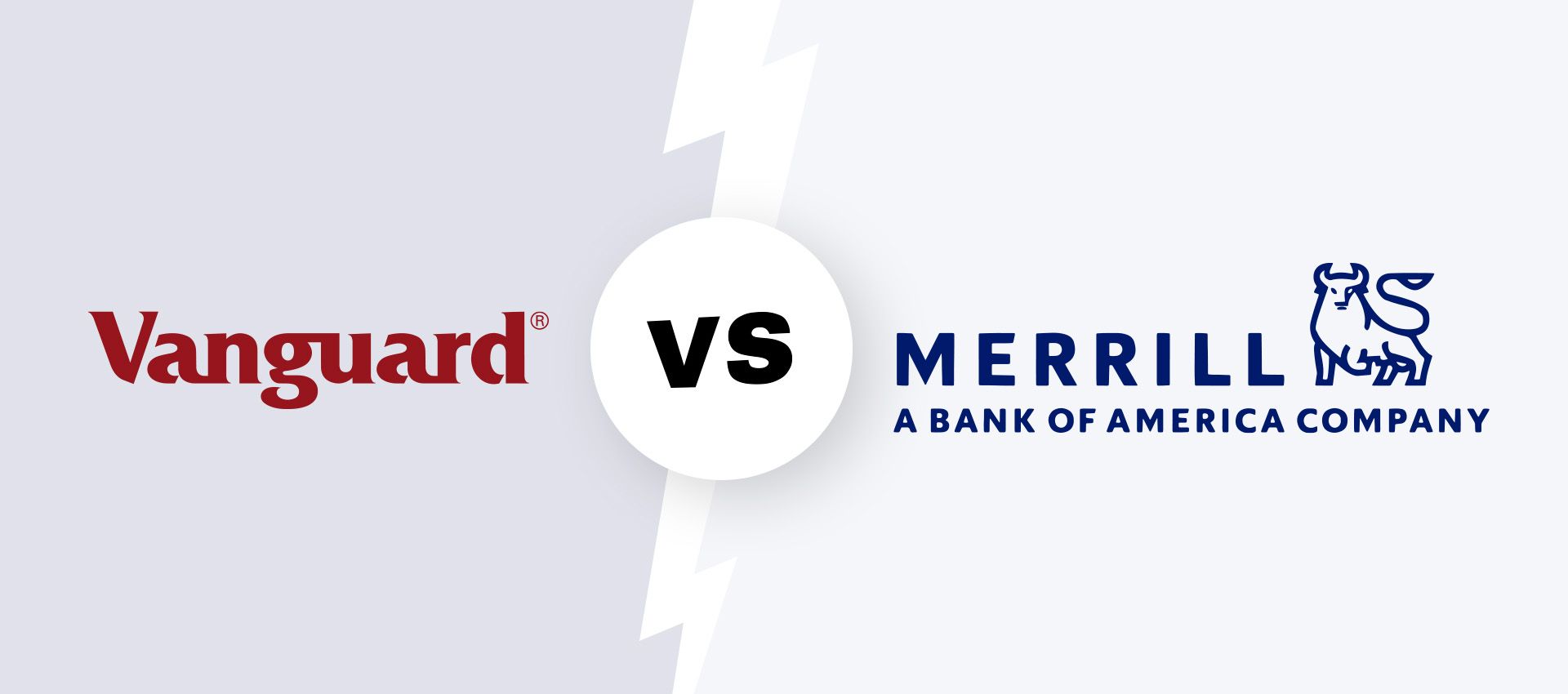 Vanguard vs. Merrill logos